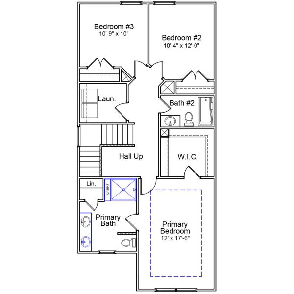 2D floor plan layout of this home in Ellington, Elgin, SC (Image 3).