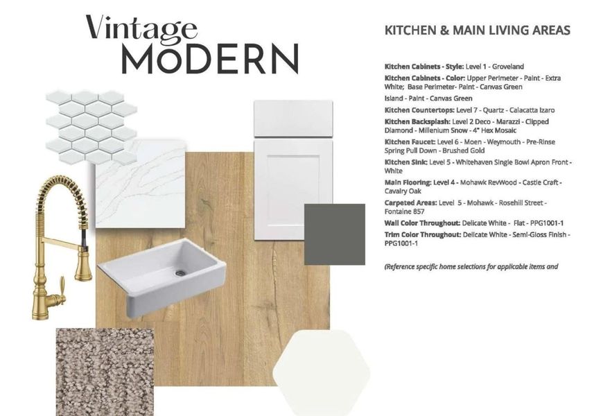 Brookdale II B selection sheet Brookdale II B selection sheet