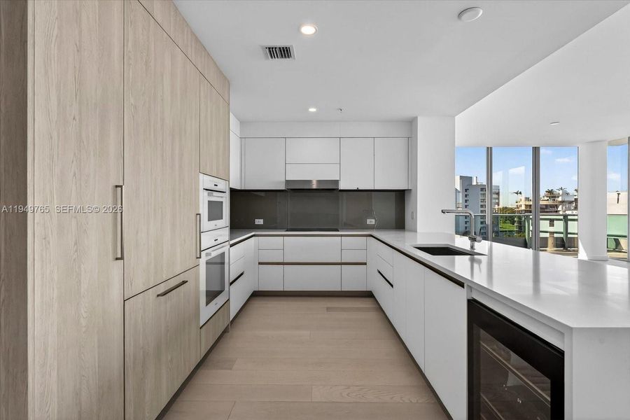 Furnished interior view inside a new home in , Bay Harbor Islands (Image 9).