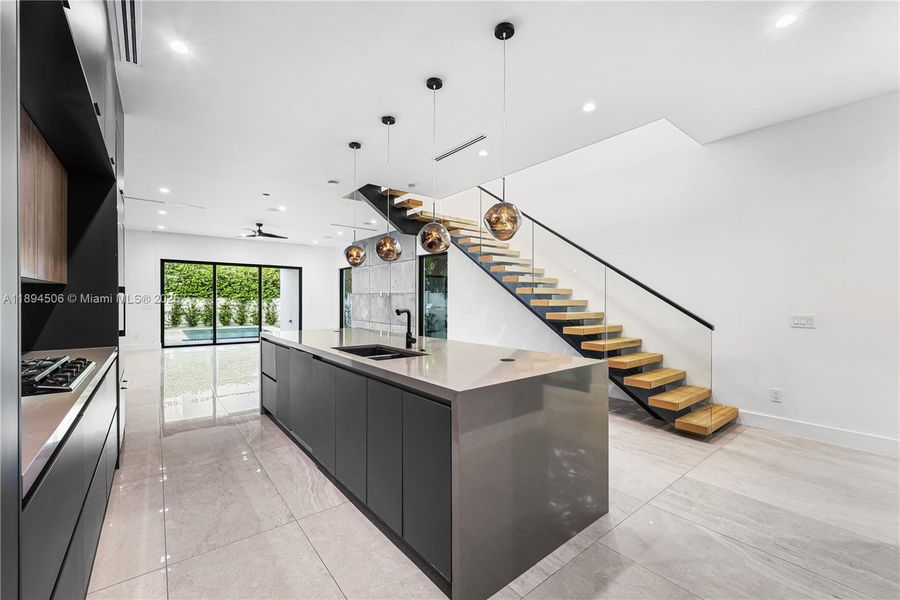 Furnished interior view inside a new home in , Fort Lauderdale (Image 7). Furnished interior view inside a new home in , Fort Lauderdale (Image 7).