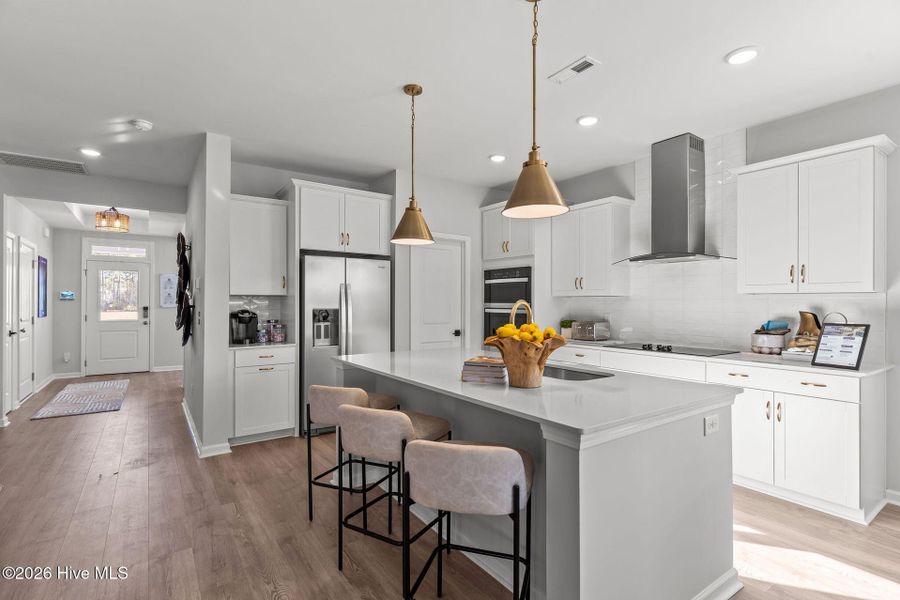 Furnished interior view inside a new home in Terrapin, Leland (Image 9).