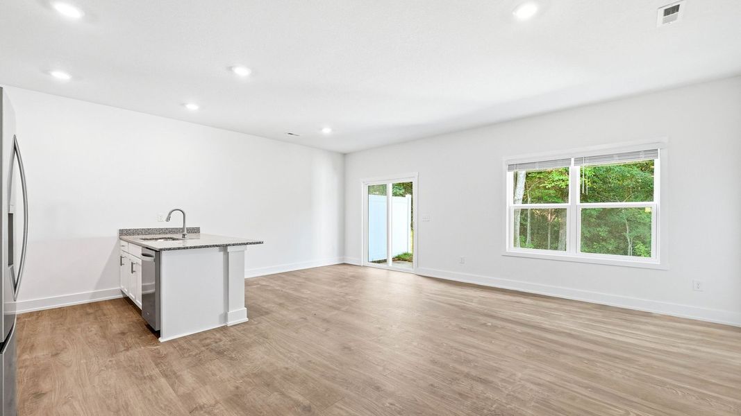 Spacious, unfurnished interior of a new home in Macon Townhomes, Seymour (Image 13). Spacious, unfurnished interior of a new home in Macon Townhomes, Seymour (Image 13).