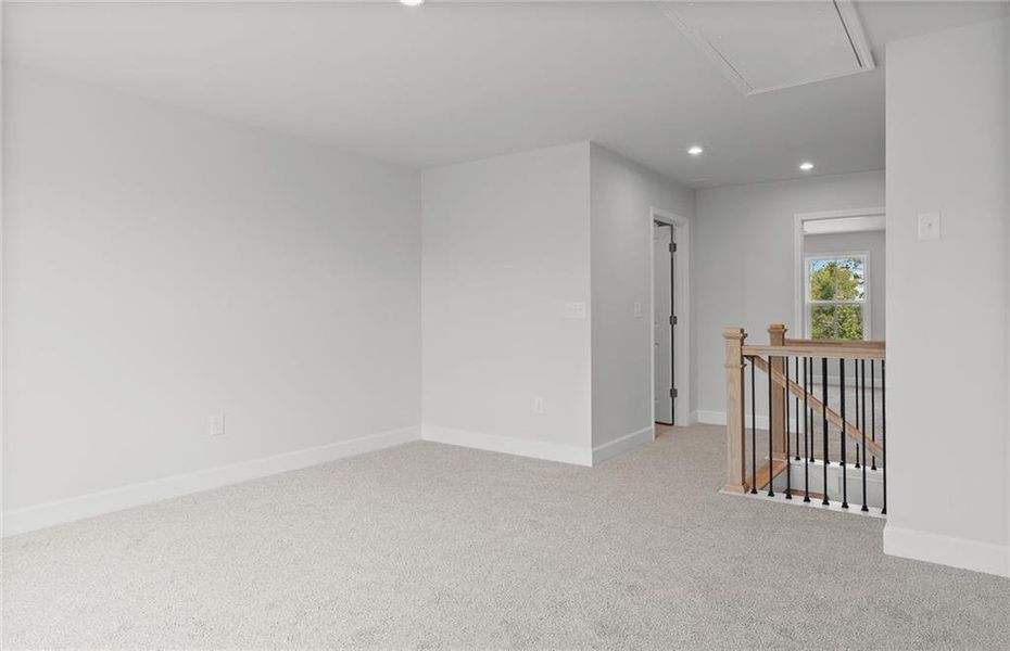 Spacious, unfurnished interior of a new home in Anderson Point, McDonough (Image 22).