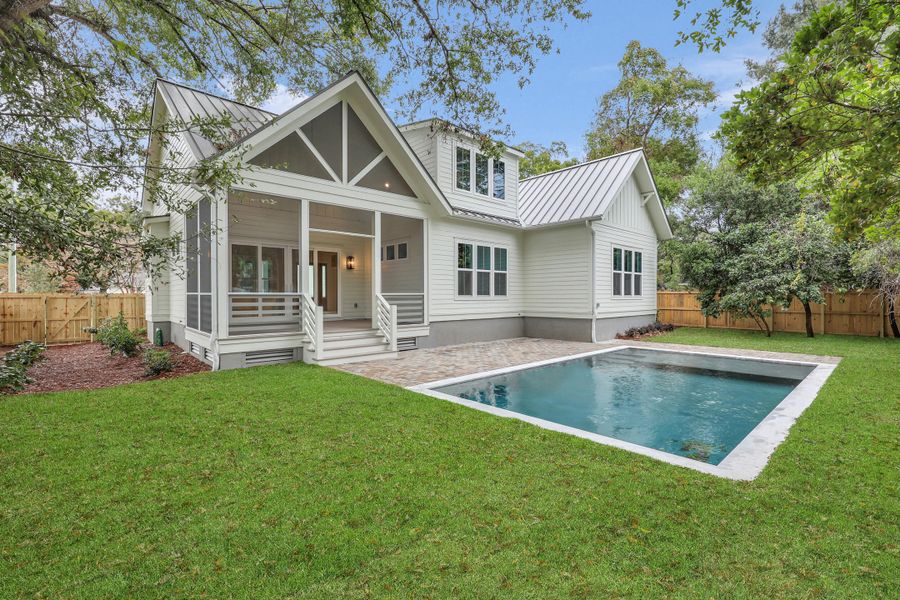 Exterior details and patio area of a home in , Mount Pleasant (Image 25).