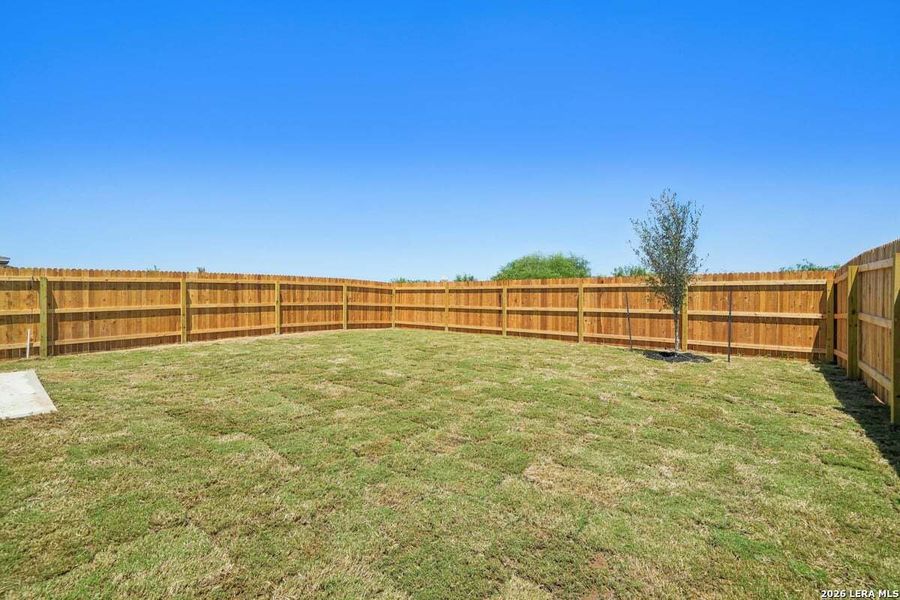 Exterior details and patio area of a home in Legend Heights - Heritage Collection, New Braunfels (Image 18). Exterior details and patio area of a home in Legend Heights - Heritage Collection, New Braunfels (Image 18).