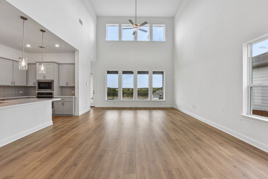 Representative unfurnished interior of a home built from the Piedmont by Taylor Morrison in Santa Rita Ranch, Liberty Hill (Image 21). Representative unfurnished interior of a home built from the Piedmont by Taylor Morrison in Santa Rita Ranch, Liberty Hill (Image 21).