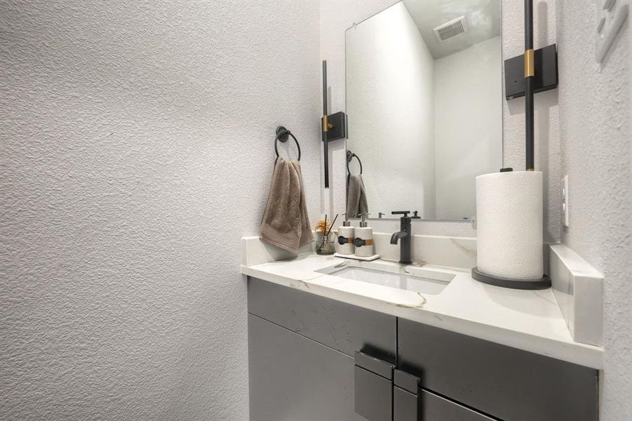 Close-up of interior finishes inside a home in Cross Creek Meadows, Celina (Image 20).