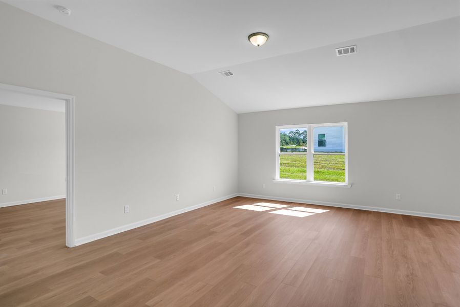 Representative unfurnished interior of a home built from the The Aspen by Smith Family Homes in Sweetwater, Brunswick (Image 14).