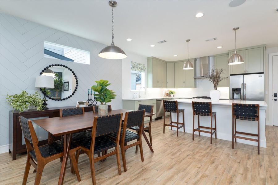 Furnished interior view inside a new home in , Austin (Image 4).