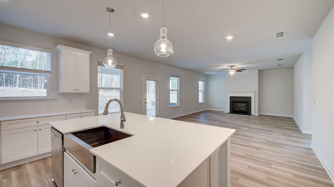Furnished interior view inside a new home in Hamilton Lakes, Loganville (Image 13).