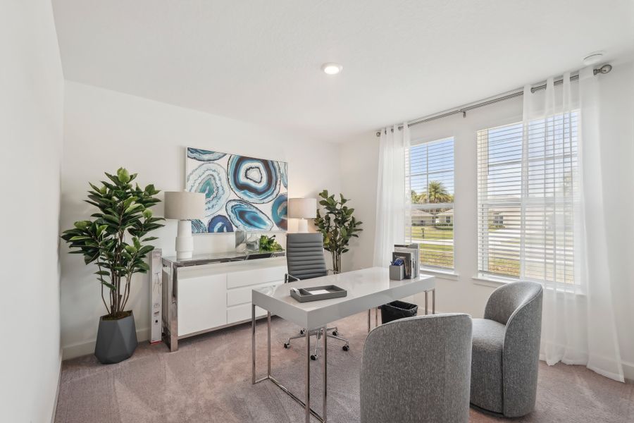 Representative furnished interior of a home built from the Landmark II Series - Bonnet II by Brightland Homes in Spring Hill, Spring Hill (Image 28).