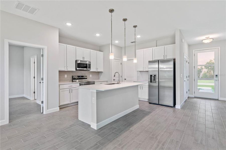 Furnished interior view inside a new home in , Cape Coral (Image 6).