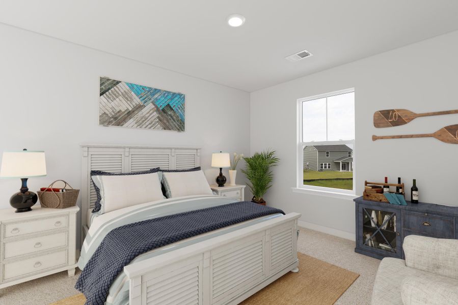 Furnished interior view inside a new home in , Summerville (Image 8).