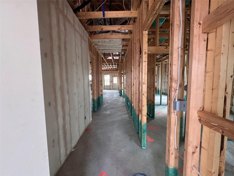 In-progress construction of a new home in Willow Springs, Creedmoor, TX (Image 30). In-progress construction of a new home in Willow Springs, Creedmoor, TX (Image 30).