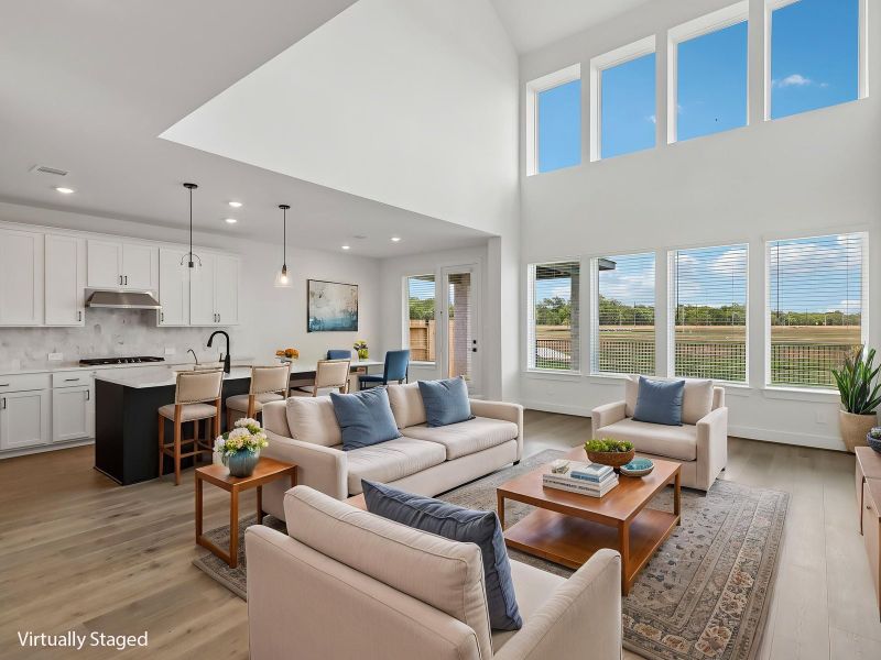 Furnished interior view inside a new home in Kingdom Heights, Rosenberg (Image 5).