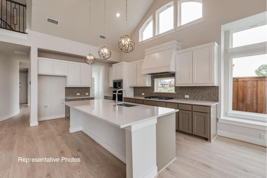Representative furnished interior of a home built from the Grandview by Grand Homes in Grand Estates of Anna, Anna (Image 6).