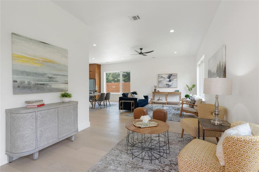 Furnished interior view inside a new home in , Austin (Image 17).