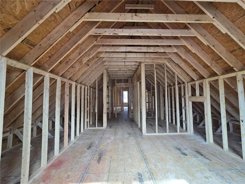 In-progress construction of a new home in Aster, Roswell, GA (Image 54).