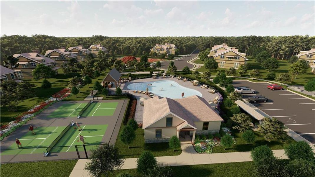 Community amenities in Towson Village, Peachtree City (Image 5).