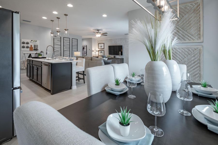 Dining Room - Wellington at Brack Ranch in St. Cloud, FL by Landsea Homes