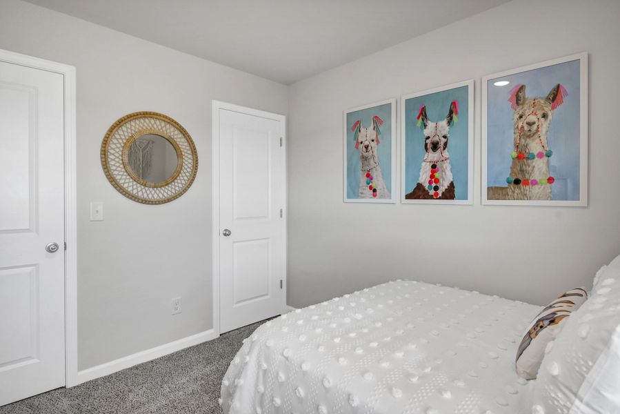 Representative furnished interior of a home built from the Jarrod by Veranda Homes in Trenton Place, Roebuck (Image 53).
