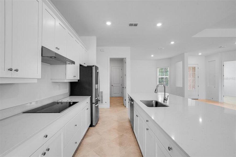 Furnished interior view inside a new home in South Gulf Cove, Port Charlotte (Image 5).