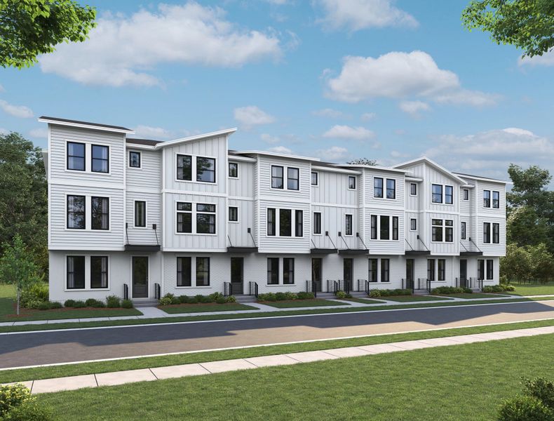 Image 12 representing the Haines II End Unit by Ashton Woods in Parkview at Hamlin, Winter Garden, FL.