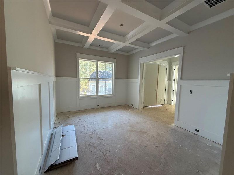 In-progress construction of a new home in , Hoschton, GA (Image 37).