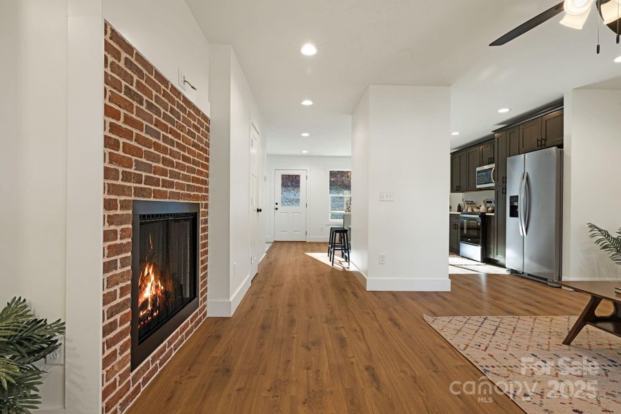 Furnished interior view inside a new home in , Canton (Image 5).