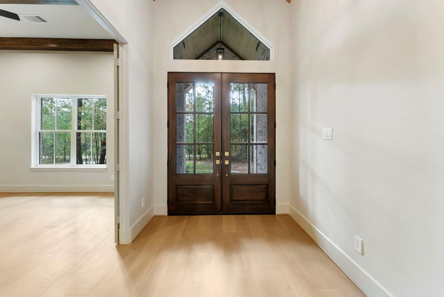 Spacious, unfurnished interior of a new home in , New Waverly (Image 49). Spacious, unfurnished interior of a new home in , New Waverly (Image 49).