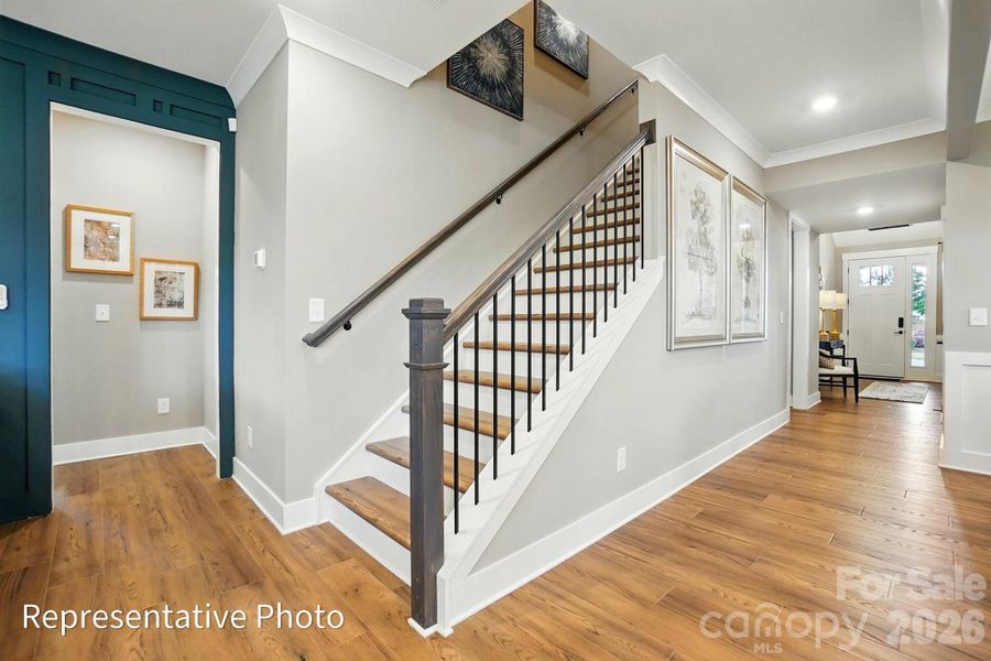 Spacious, unfurnished interior of a new home in Heritage - 55+ Community, Indian Trail (Image 19).