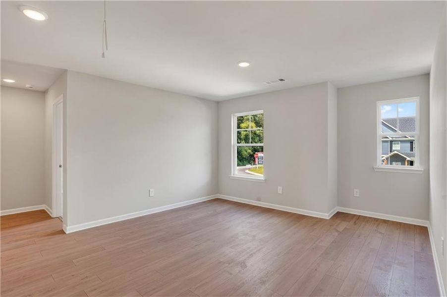 Spacious, unfurnished interior of a new home in Austin Ridge, Commerce (Image 29). Spacious, unfurnished interior of a new home in Austin Ridge, Commerce (Image 29).
