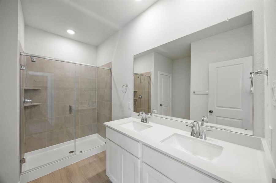 Furnished interior view inside a new home in Overland Grove, Forney (Image 6).