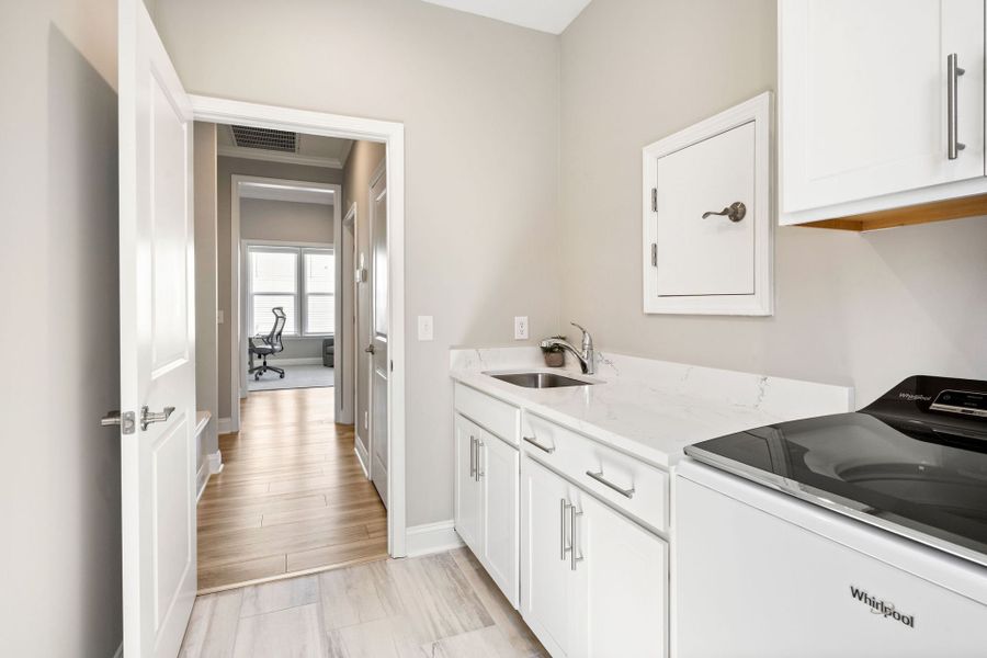 Furnished interior view inside a new home in Sun City Hilton Head, Bluffton (Image 32).