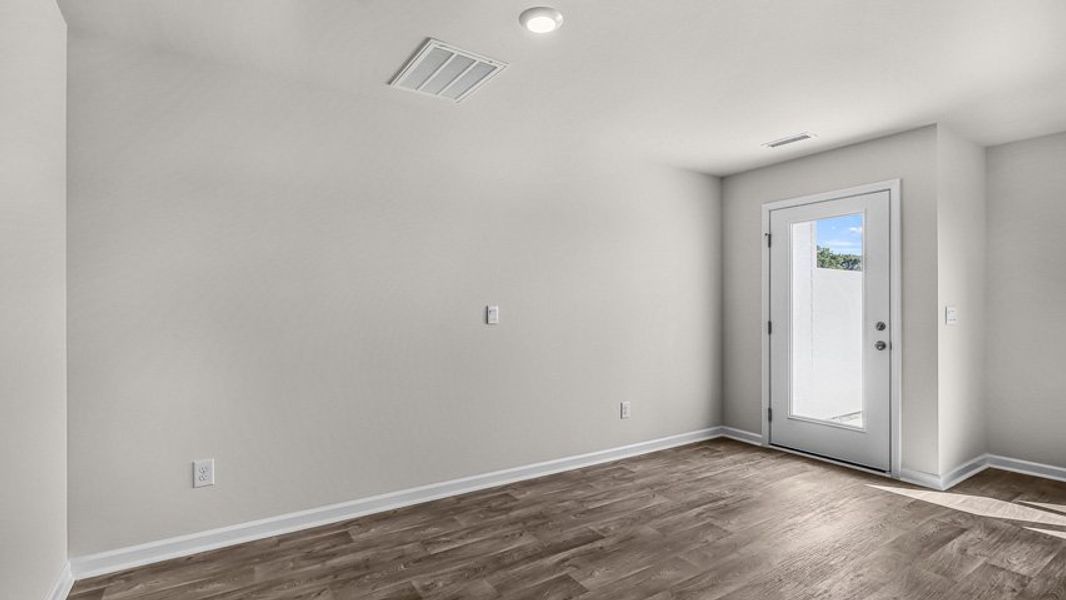 Spacious, unfurnished interior of a new home in Edinborough Townes, Gibsonville (Image 11). Spacious, unfurnished interior of a new home in Edinborough Townes, Gibsonville (Image 11).