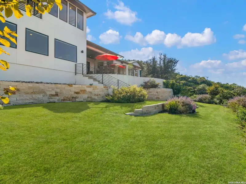 Exterior details and patio area of a home in , San Antonio (Image 30).