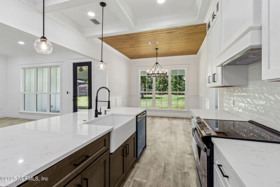 Furnished interior view inside a new home in , Fernandina Beach (Image 13).