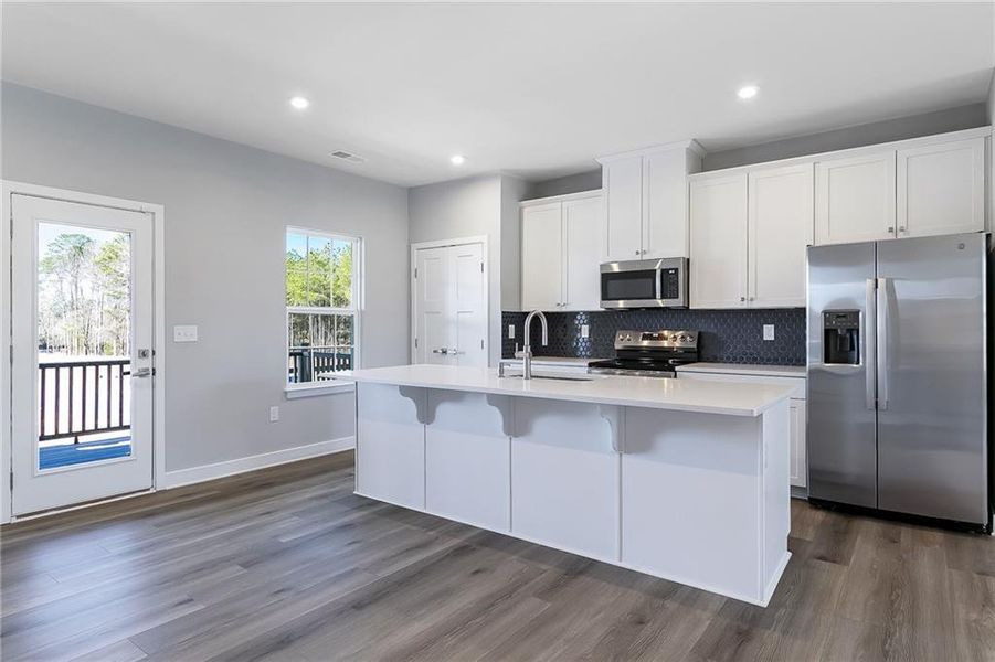 Furnished interior view inside a new home in , Lawrenceville (Image 11).