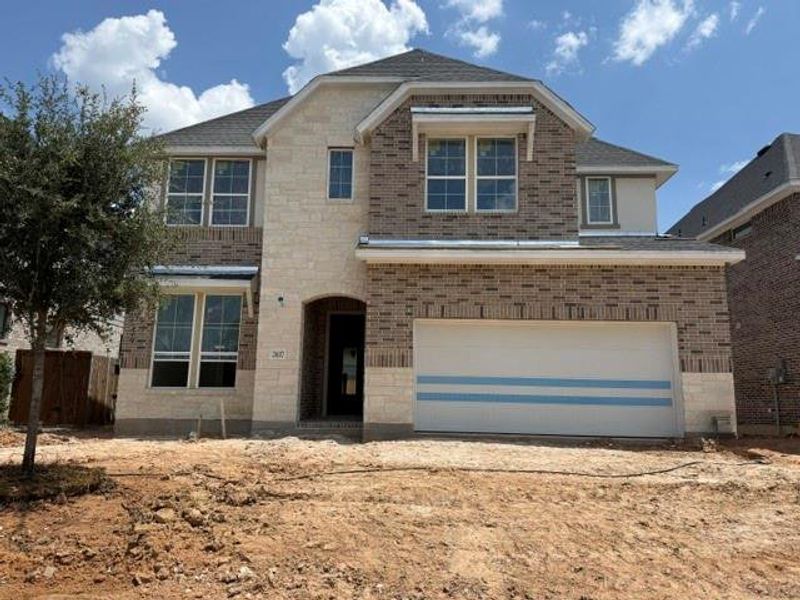 In-progress construction of a new home in Tompkins Reserve, Katy, TX (Image 9).
