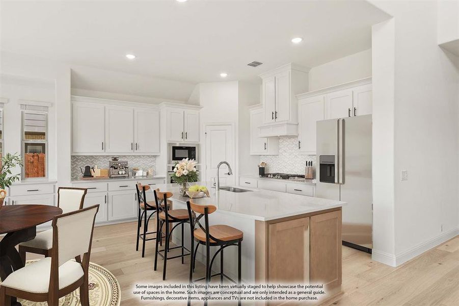 Furnished interior view inside a new home in Glenwood Meadows, Argyle (Image 20).