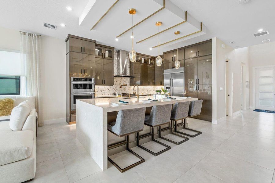 Furnished interior view inside a new home in , Palm Beach Gardens (Image 19). Furnished interior view inside a new home in , Palm Beach Gardens (Image 19).