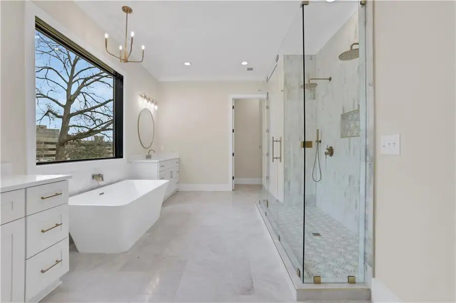 Furnished interior view inside a new home in , Decatur (Image 4).