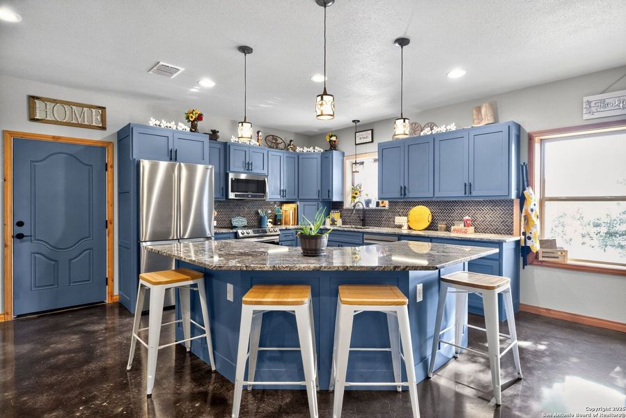 Furnished interior view inside a new home in , Bandera (Image 11). Furnished interior view inside a new home in , Bandera (Image 11).