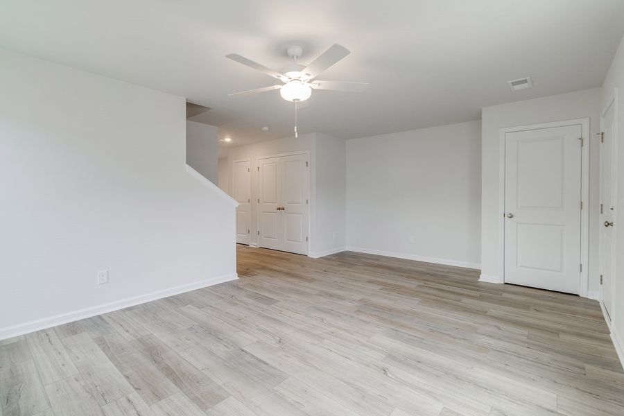 Spacious, unfurnished interior of a new home in Padgett Commons, Hopkins (Image 16).