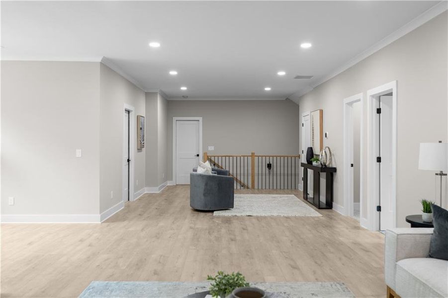 Furnished interior view inside a new home in , Lilburn (Image 39).