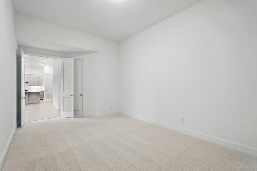 Spacious, unfurnished interior of a new home in Riceland: 65ft. lots, Mont Belvieu (Image 22).