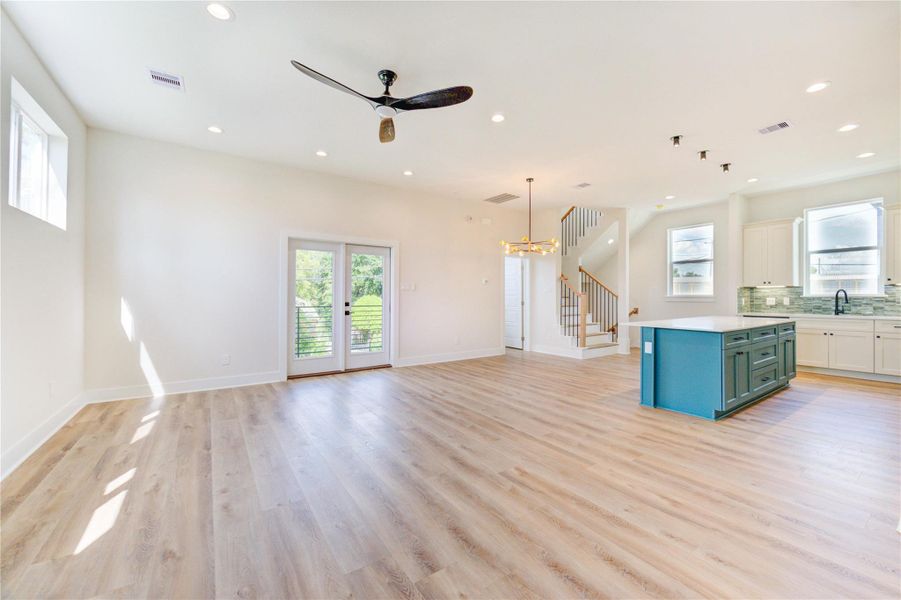 Spacious, unfurnished interior of a new home in , Houston (Image 12). Spacious, unfurnished interior of a new home in , Houston (Image 12).