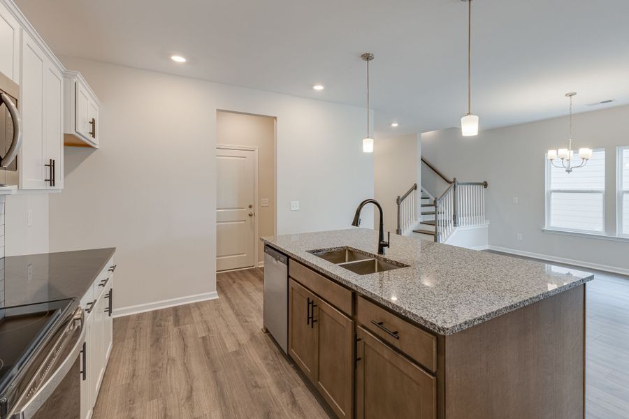Furnished interior view inside a new home in Blakeney, Smyrna (Image 9).