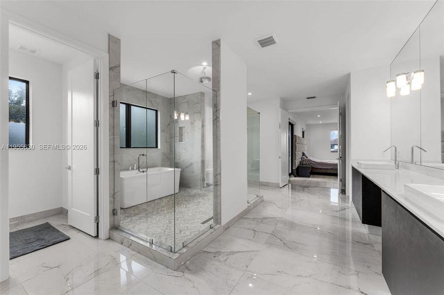 Furnished interior view inside a new home in , Southwest Ranches (Image 35).