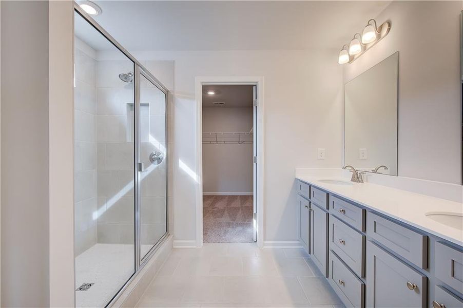 Furnished interior view inside a new home in Burchwood, Stockbridge (Image 10).